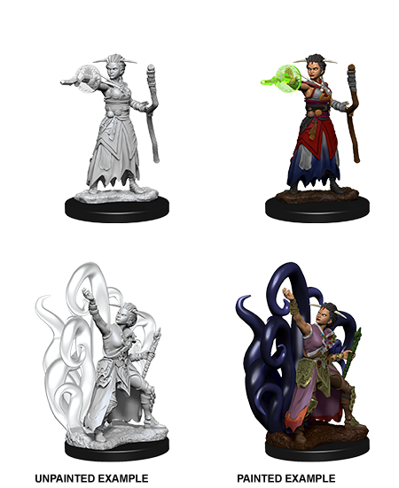 D&D Nolzur's Marvelous Miniatures: Human Warlock - Devastation Store | Devastation Store