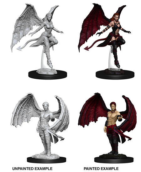 D&D Nolzur's Marvelous Miniatures: Succubus & Incubus - Devastation Store | Devastation Store