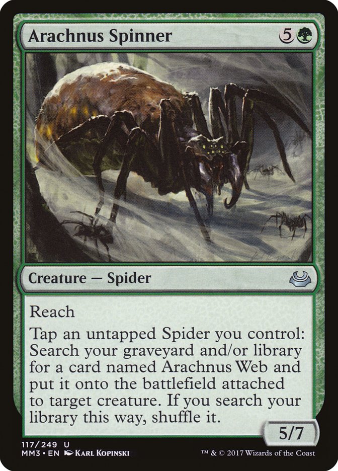 Arachnus Spinner [Modern Masters 2017] | Devastation Store