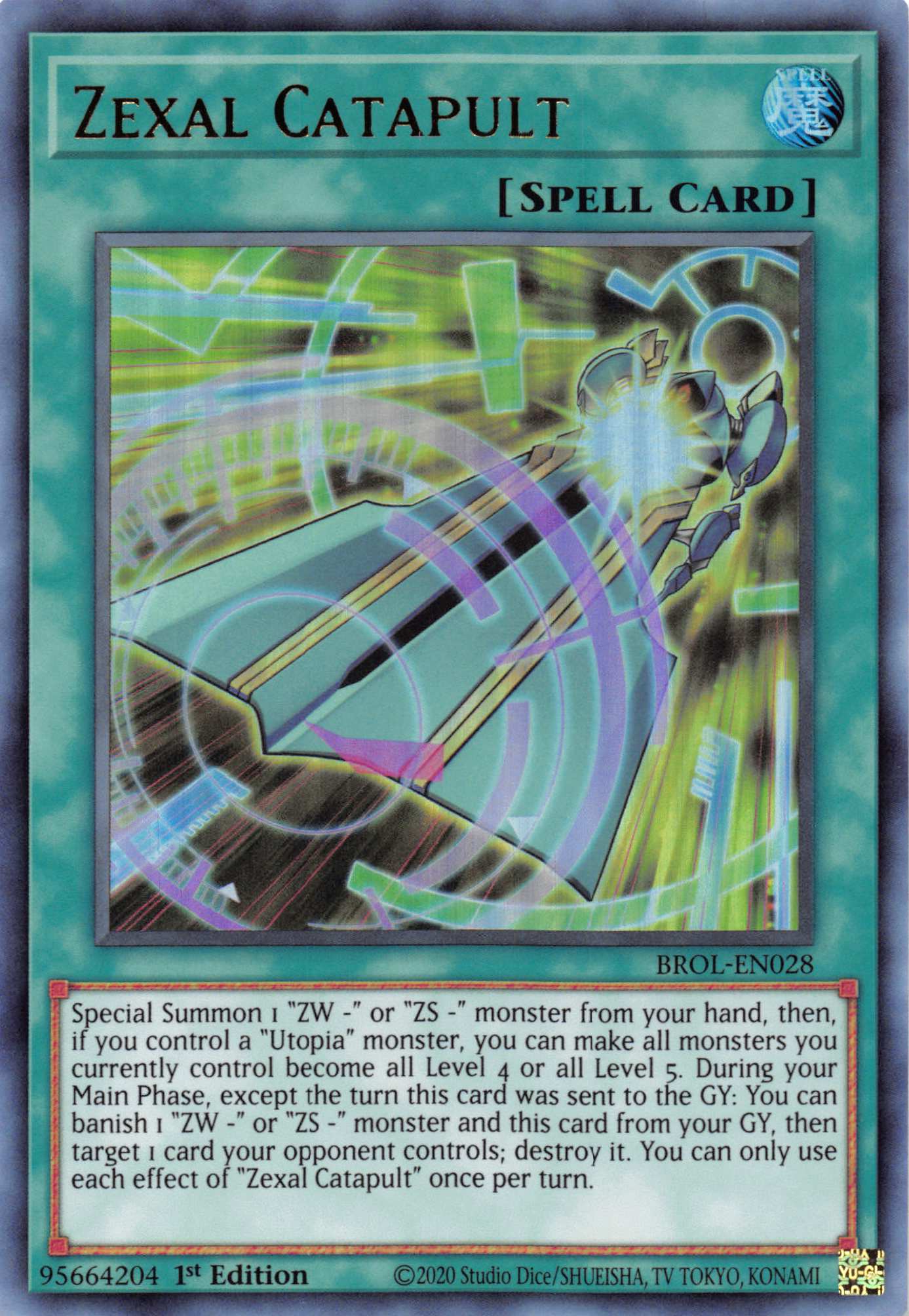 Zexal Catapult [BROL-EN028] Ultra Rare | Devastation Store