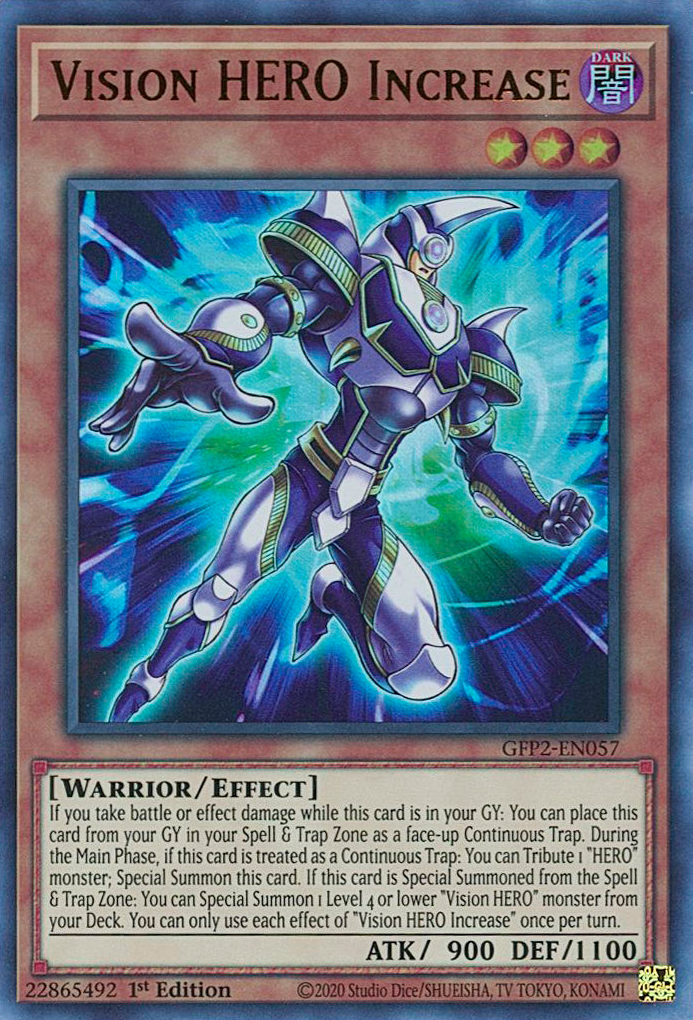 Vision HERO Increase [GFP2-EN057] Ultra Rare | Devastation Store