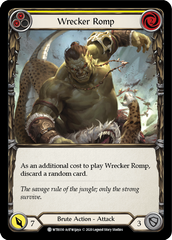 Wrecker Romp (Yellow) [WTR030] Unlimited Edition Rainbow Foil - Devastation Store | Devastation Store