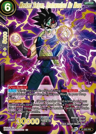 Masked Saiyan, Brainwashed No More (Gold Stamped) [P-263] | Devastation Store