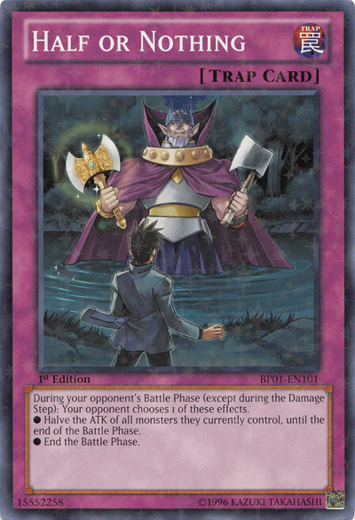 Half or Nothing [BP01-EN101] Starfoil Rare | Devastation Store