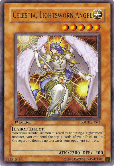 Celestia, Lightsworn Angel [LODT-EN024] Ultra Rare | Devastation Store