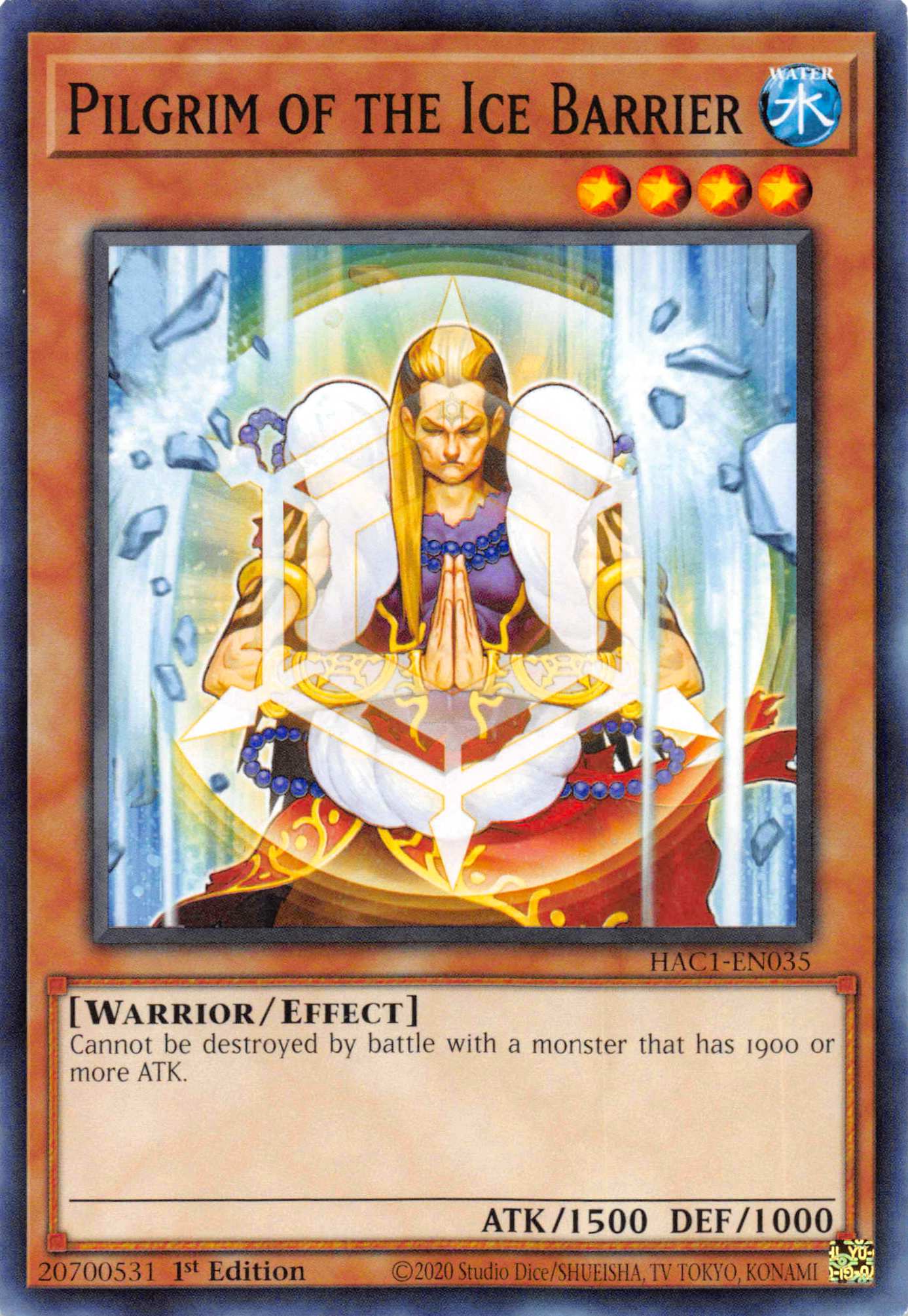 Pilgrim of the Ice Barrier [HAC1-EN035] Common | Devastation Store