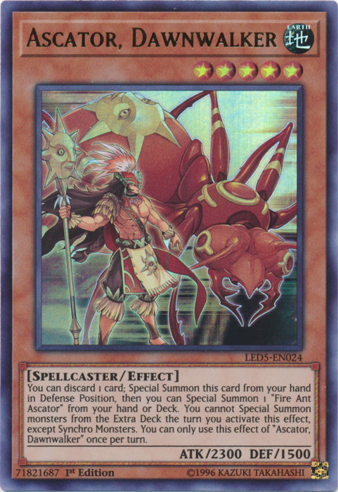 Ascator, Dawnwalker [LED5-EN024] Ultra Rare | Devastation Store