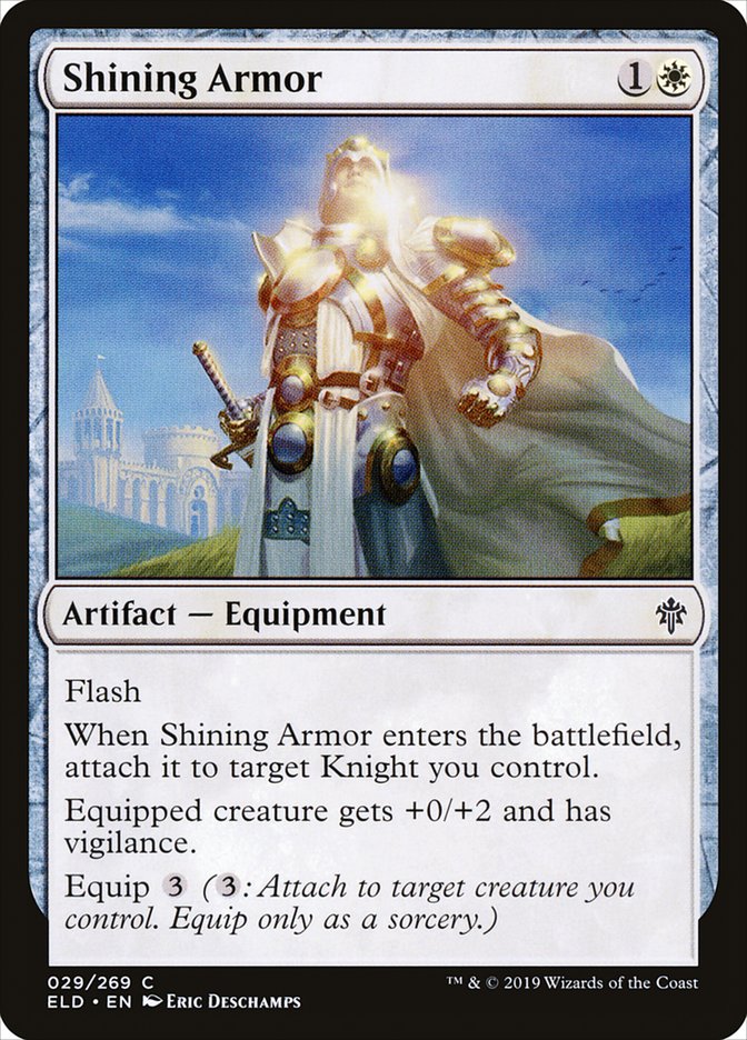 Shining Armor [Throne of Eldraine] | Devastation Store