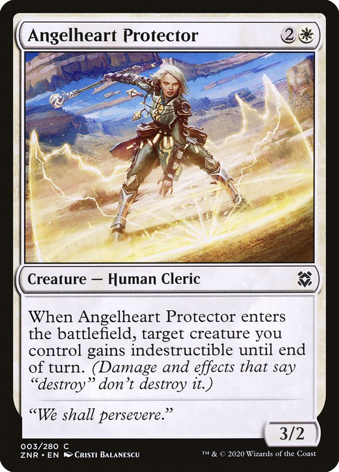 Angelheart Protector [Zendikar Rising] | Devastation Store