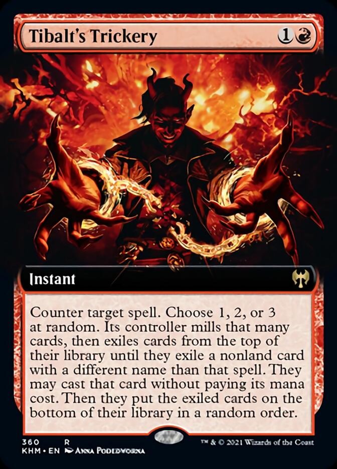 Tibalt's Trickery (Extended Art) [Kaldheim] | Devastation Store