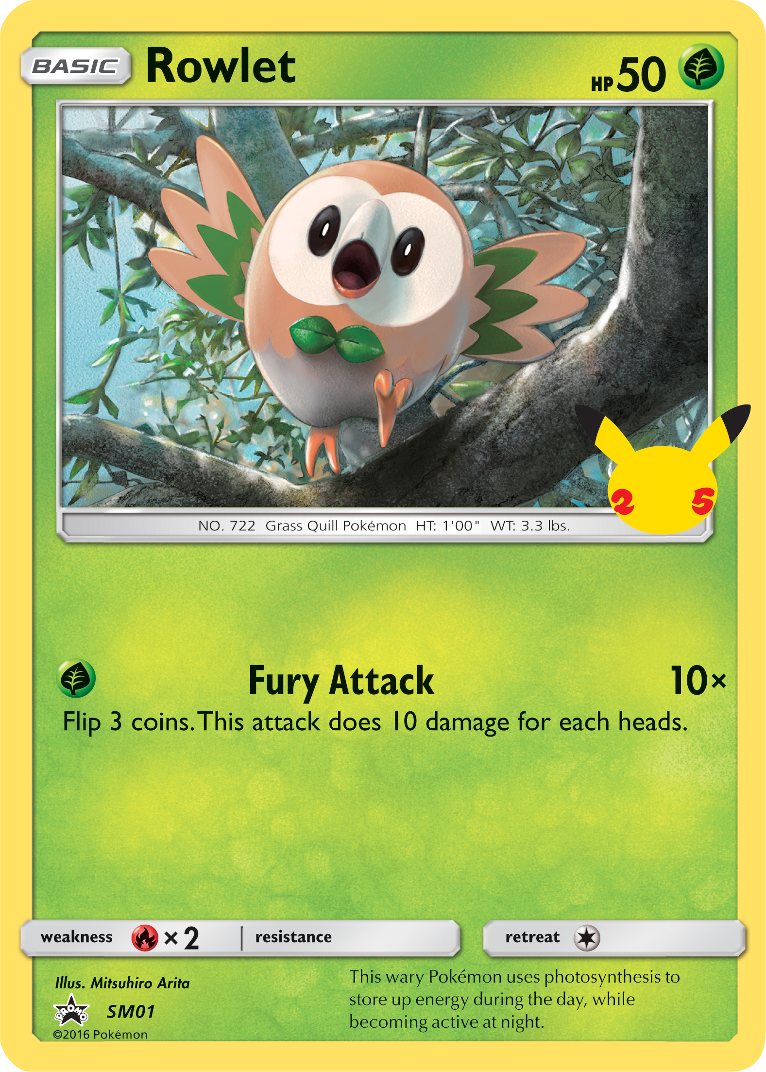 Rowlet (SM01) [First Partner Pack] | Devastation Store