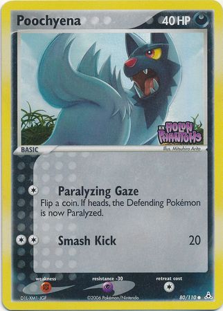 Poochyena (80/110) (Stamped) [EX: Holon Phantoms] | Devastation Store