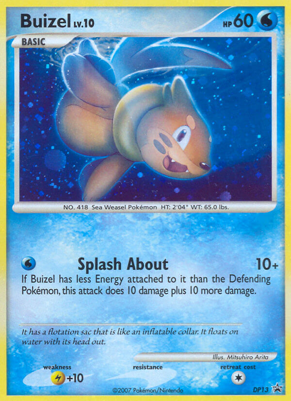 Buizel (DP13) [Diamond & Pearl: Black Star Promos] | Devastation Store