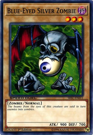 Blue-Eyed Silver Zombie [SBSC-EN011] Common | Devastation Store