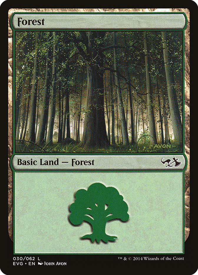 Forest (30) (Elves vs. Goblins) [Duel Decks Anthology] - Devastation Store | Devastation Store