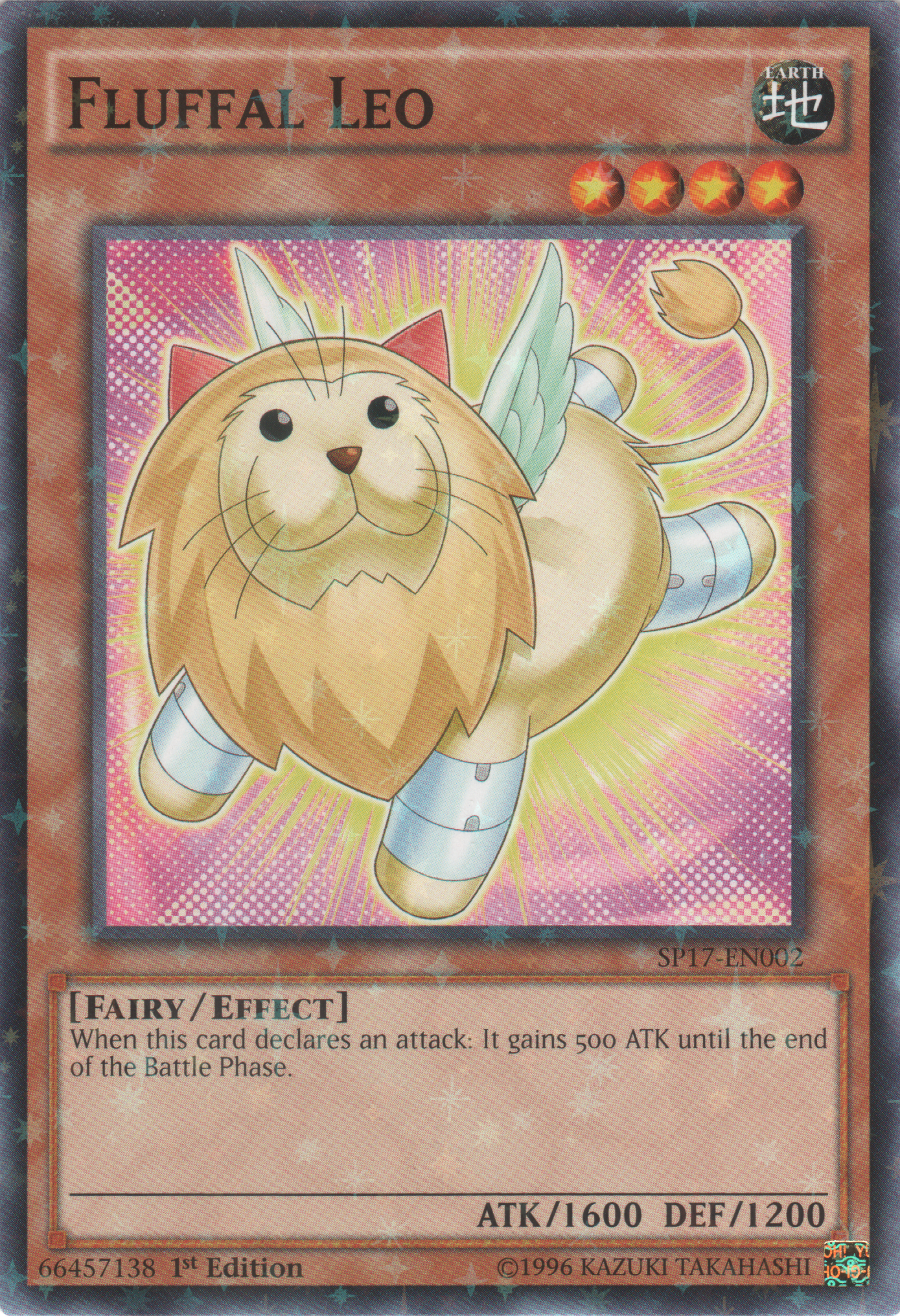 Fluffal Leo [SP17-EN002] Starfoil Rare | Devastation Store
