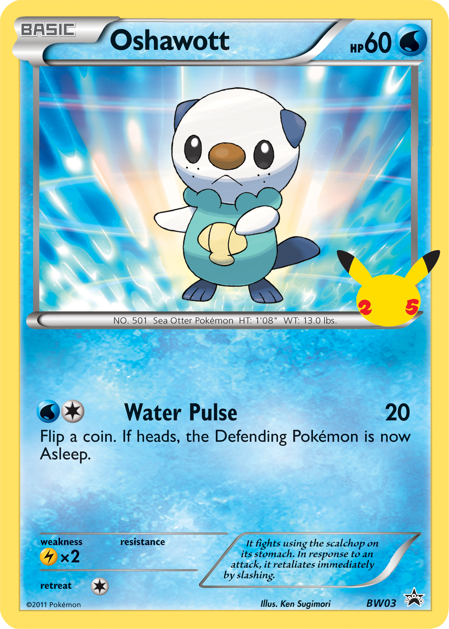 Oshawott (BW03) [First Partner Pack] | Devastation Store