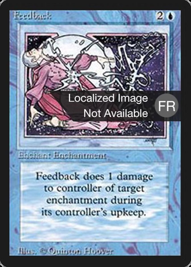 Feedback [Foreign Black Border] | Devastation Store
