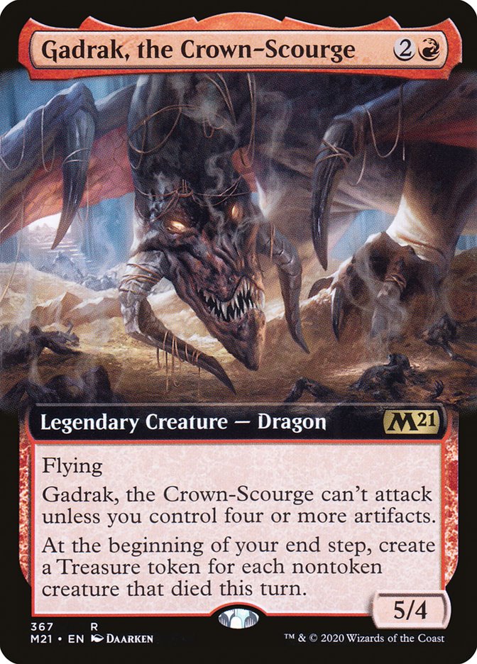 Gadrak, the Crown-Scourge (Extended) [Core Set 2021] | Devastation Store