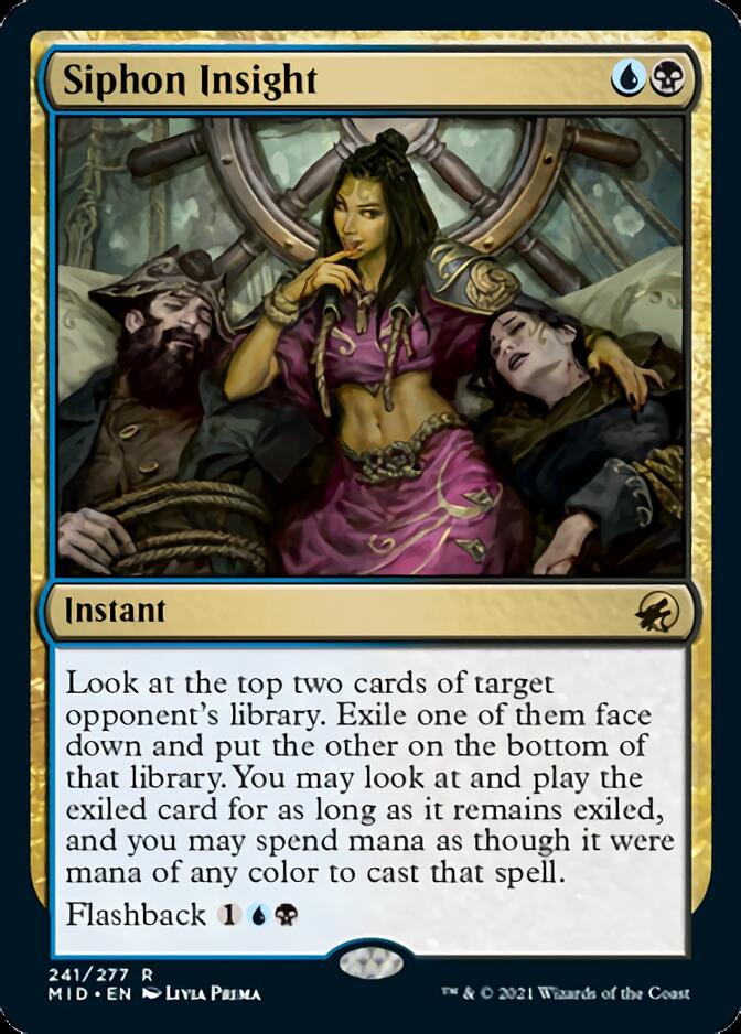 Siphon Insight [Innistrad: Midnight Hunt] | Devastation Store