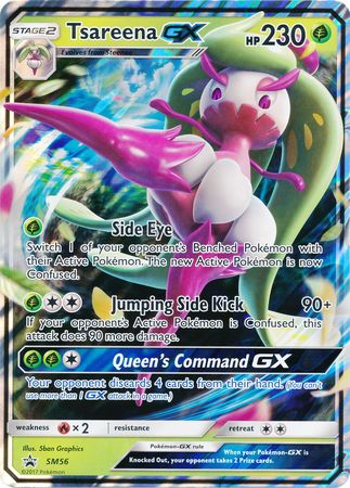 Tsareena GX (SM56) (Jumbo Card) [Sun & Moon: Black Star Promos] | Devastation Store