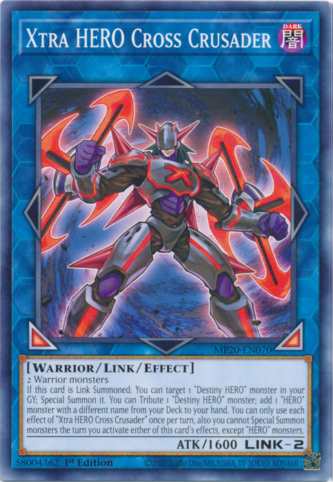 Xtra Hero Cross Crusader [MP20-EN070] Common | Devastation Store