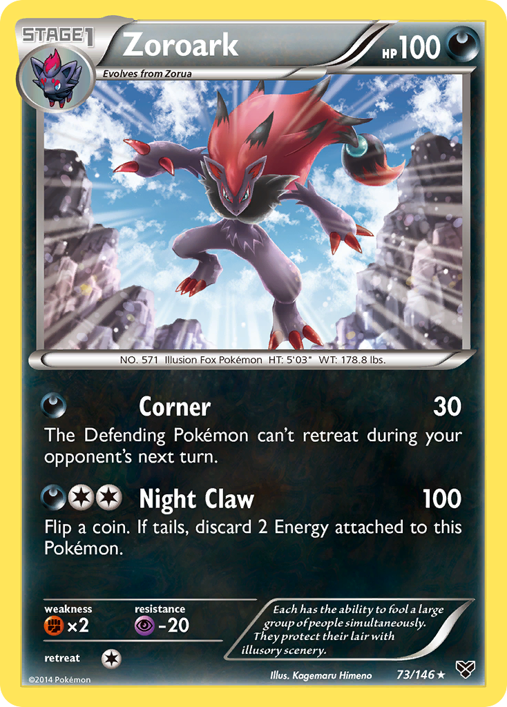 Zoroark (73/146) [XY: Base Set] | Devastation Store