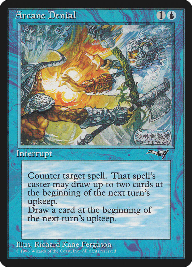 Arcane Denial (Holding Axe) [Alliances] | Devastation Store