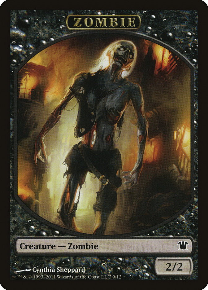 Zombie (9/12) [Innistrad Tokens] - Devastation Store | Devastation Store