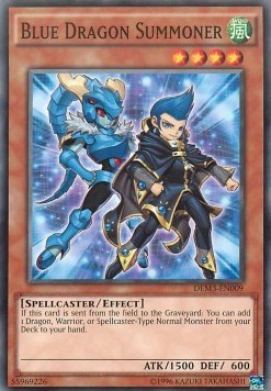 Blue Dragon Summoner [DEM3-EN009] Common | Devastation Store