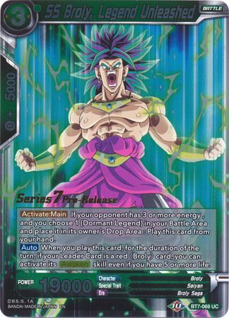 SS Broly, Legend Unleashed [BT7-069_PR] | Devastation Store