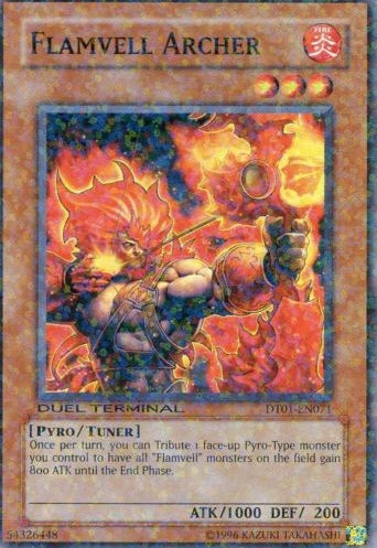 Flamvell Archer [DT01-EN071] Common | Devastation Store