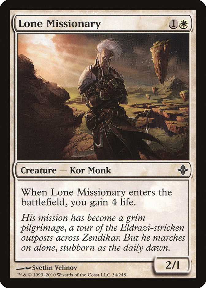 Lone Missionary [Rise of the Eldrazi] | Devastation Store