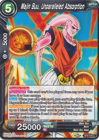 Majin Buu, Unparalleled Absorption [BT9-078] | Devastation Store