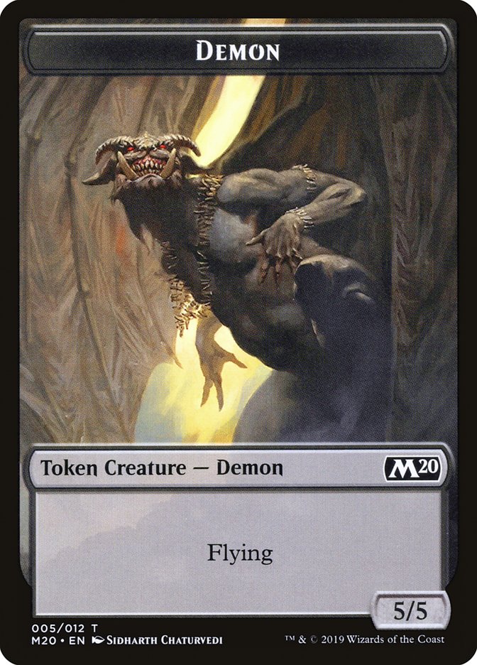 Demon [Core Set 2020 Tokens] | Devastation Store