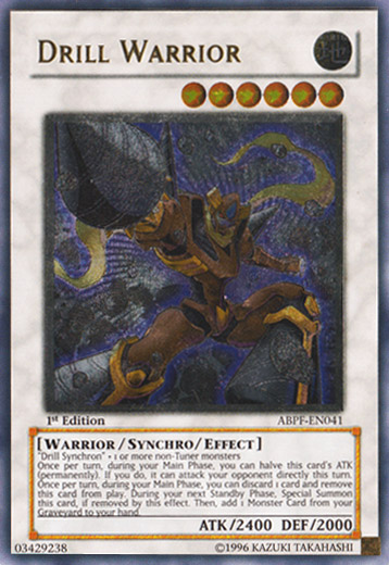 Drill Warrior [ABPF-EN041] Ultimate Rare | Devastation Store