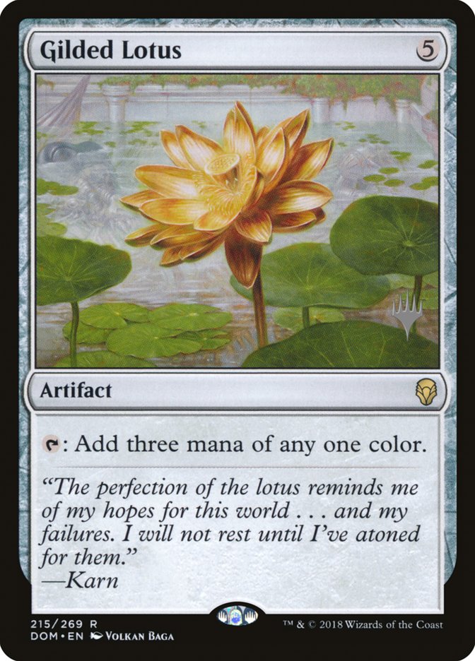 Gilded Lotus (Promo Pack) [Dominaria Promos] | Devastation Store