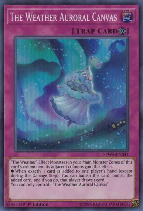 The Weather Auroral Canvas [SPWA-EN041] Super Rare | Devastation Store