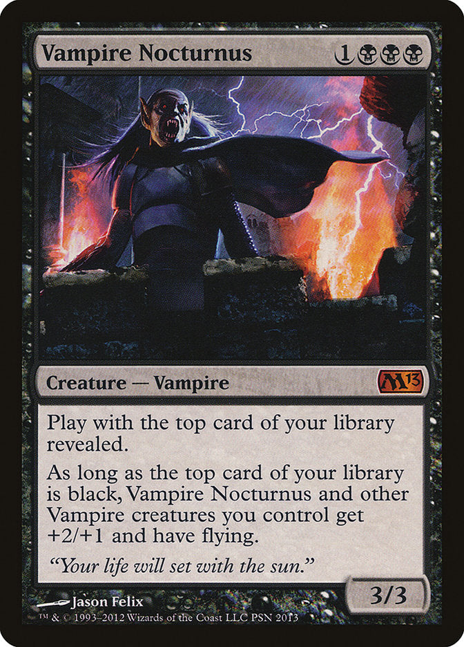 Vampire Nocturnus (Duels of the Planeswalkers Promos) [Duels of the Planeswalkers Promos 2012] - Devastation Store | Devastation Store