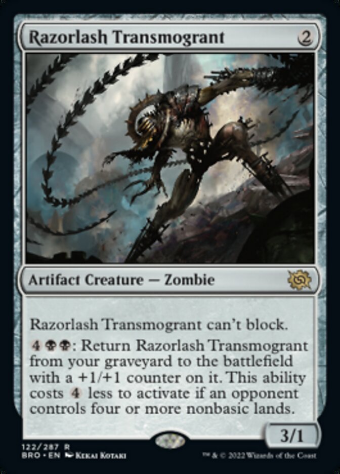 Razorlash Transmogrant [The Brothers' War] | Devastation Store