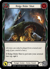 Ridge Rider Shot (Blue) [ARC065-C] 1st Edition Rainbow Foil - Devastation Store | Devastation Store