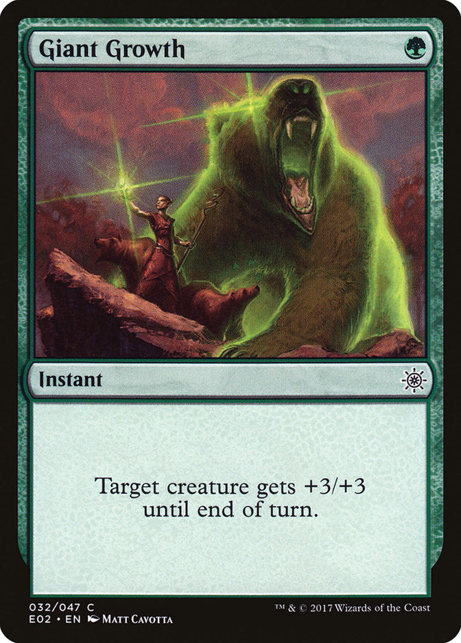 Giant Growth [Explorers of Ixalan] | Devastation Store