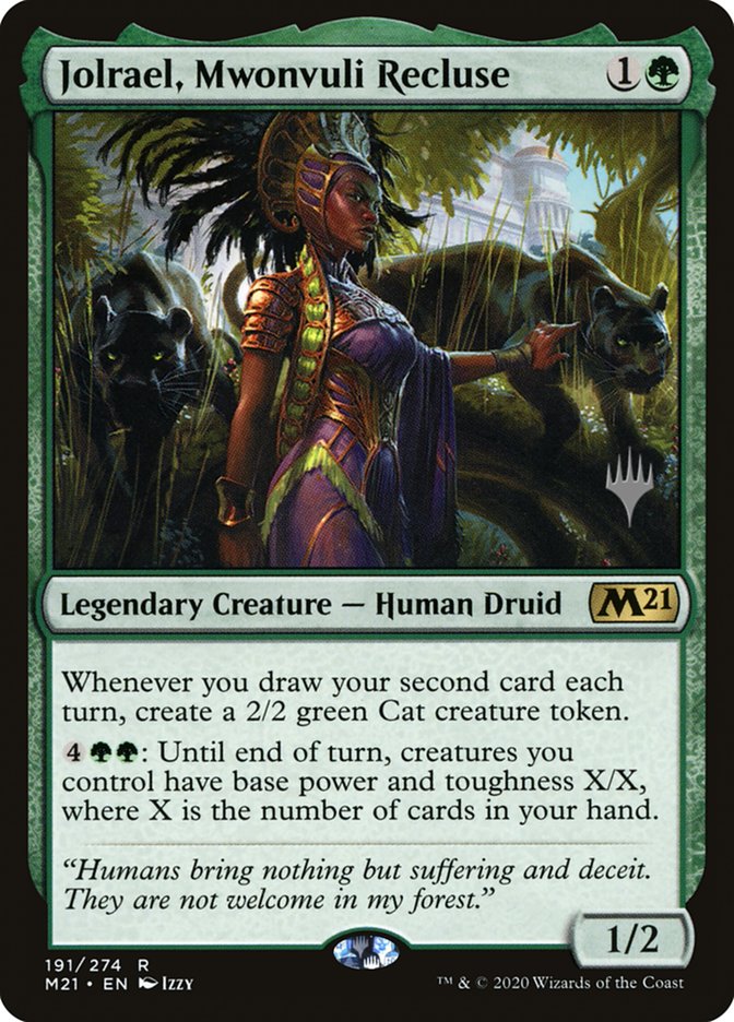 Jolrael, Mwonvuli Recluse (Promo Pack) [Core Set 2021 Promos] | Devastation Store