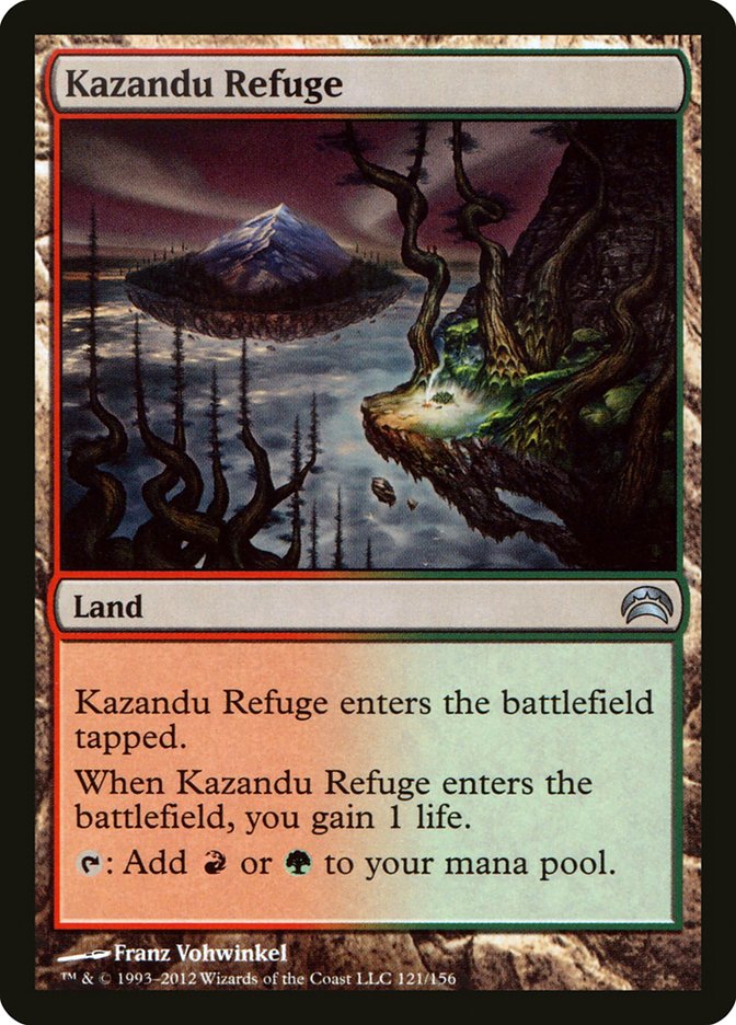 Kazandu Refuge [Planechase 2012] | Devastation Store