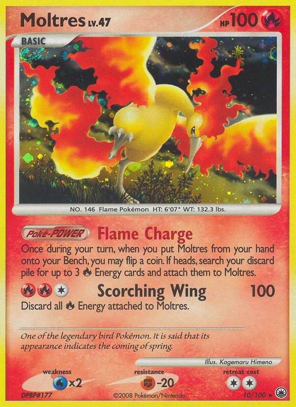 Moltres (10/100) [Diamond & Pearl: Majestic Dawn] | Devastation Store