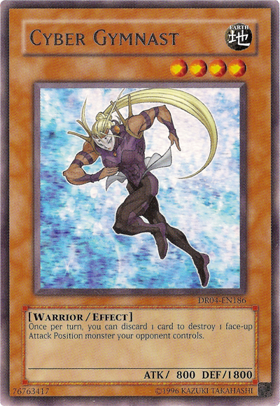 Cyber Gymnast [DR04-EN186] Rare | Devastation Store