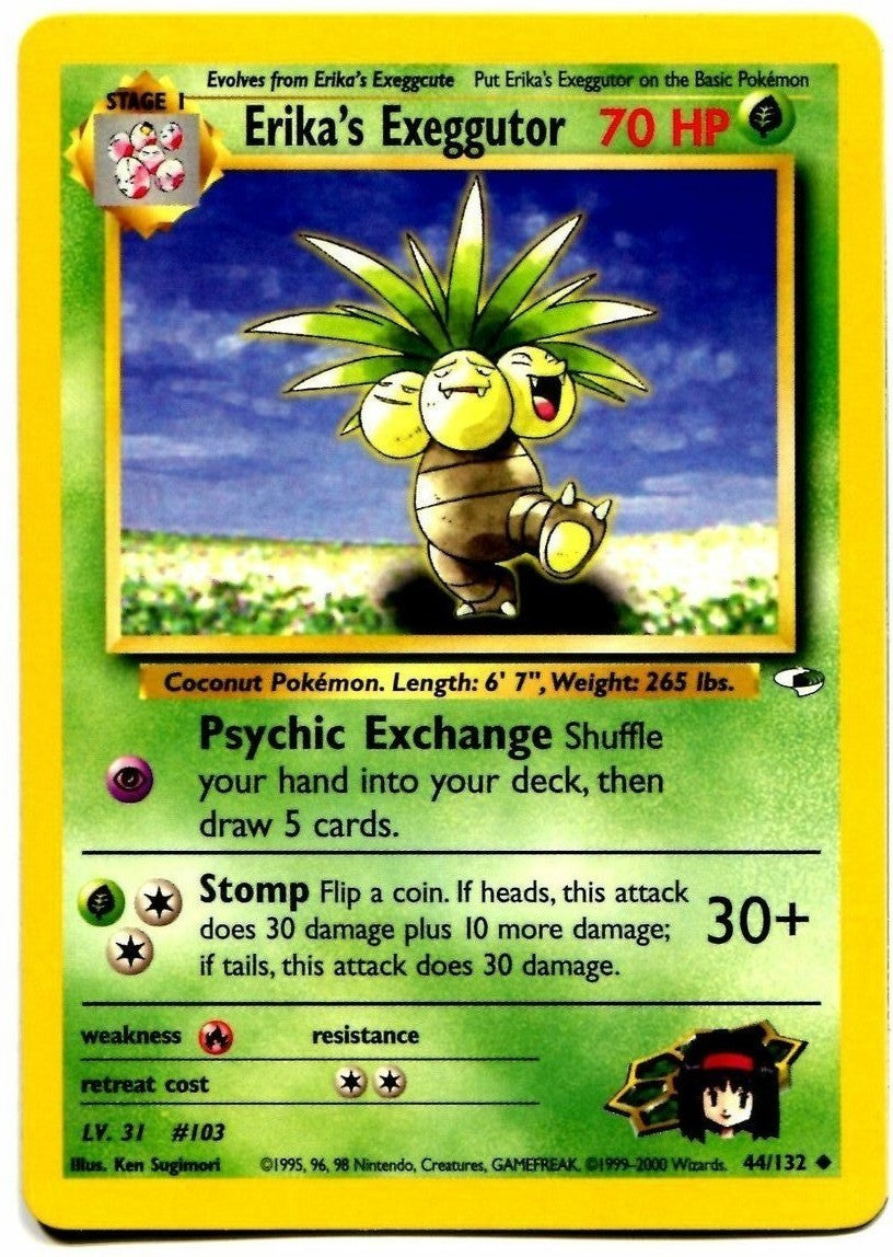 Erika's Exeggutor (44/132) [Gym Heroes Unlimited] | Devastation Store
