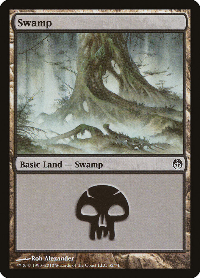 Swamp (32) [Duel Decks: Phyrexia vs. the Coalition] - Devastation Store | Devastation Store