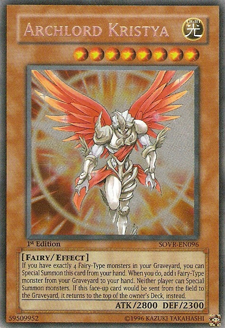 Archlord Kristya [SOVR-EN096] Secret Rare | Devastation Store