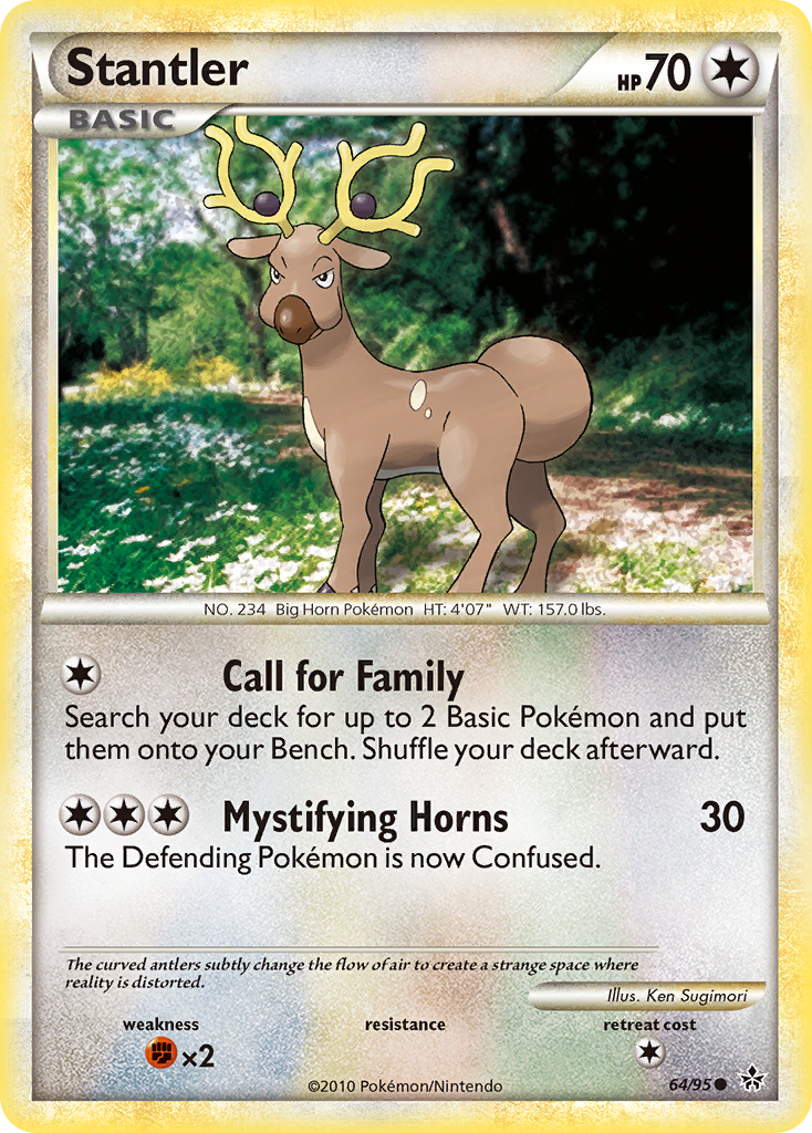 Stantler (64/95) [HeartGold & SoulSilver: Unleashed] | Devastation Store